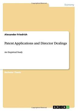 Patent Applications and Director Dealings: An Empirical Study