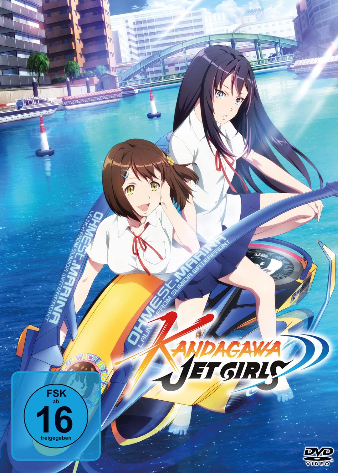 Kandagawa Jet Girls - Komplett-Set [4 DVDs]