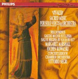 Vivaldi: Geistliche Musik - Sacred Music for Solo Voices & Orchestra