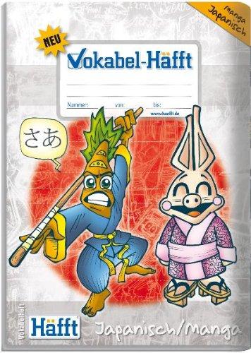 Häfft Vokabelheft A5 Japanisch / Manga