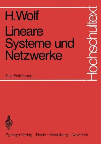 Lineare Systeme Und Netzwerke: Eine Einführung