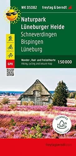 Naturpark Lüneburger Heide, Wander-, Rad- und Freizeitkarte 1:50.000, freytag & berndt, WK D5082: Schneverdingen - Bispingen - Lüneburg, GPX Tracks, ... (freytag & berndt Wander-Rad-Freizeitkarten)