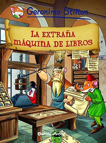 La extraña máquina de libros: Cómic Geronimo Stilton 8