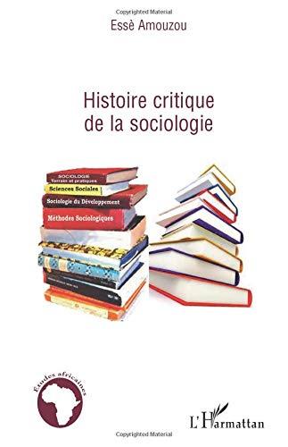 Histoire critique de la sociologie