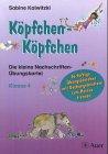 Köpfchen - Köpfchen. Die kleine Nachschriften-Übungsdatei: Köpfchen, Köpfchen, neue Rechtschreibung, Klasse 4, Dschungelmotive