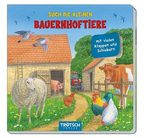 Pappenbuch "Such die kleinen Bauernhoftiere": Mit vielen Klappen und Schiebern