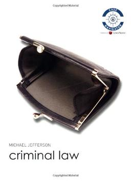 Criminal Law: Uk Edition (Foundation Studies in Law)