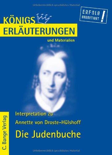 Königs Erläuterungen und Materialien, Bd.216, Die Judenbuche