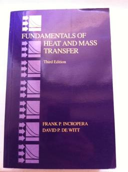 Fundamentals of Heat and Mass Transfer