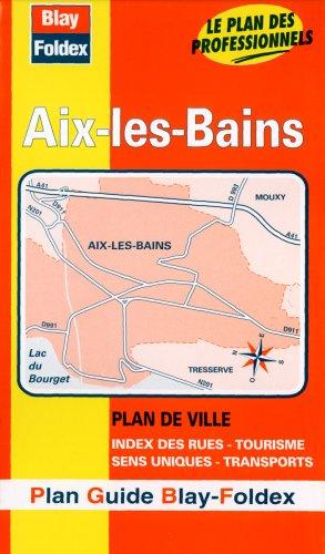 Plan de ville : Aix-les-Bains (avec un index)