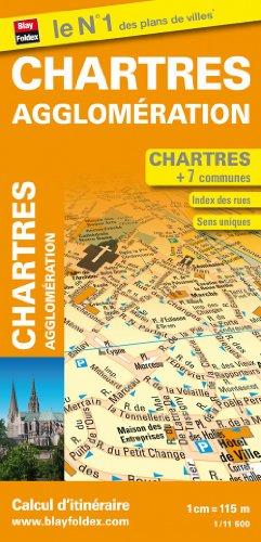 Plan de Chartres et de son agglomération