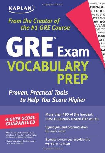 Kaplan GRE Exam Vocabulary Prep (Kaplan 5 Steps to Success: GRE Vocabulary)