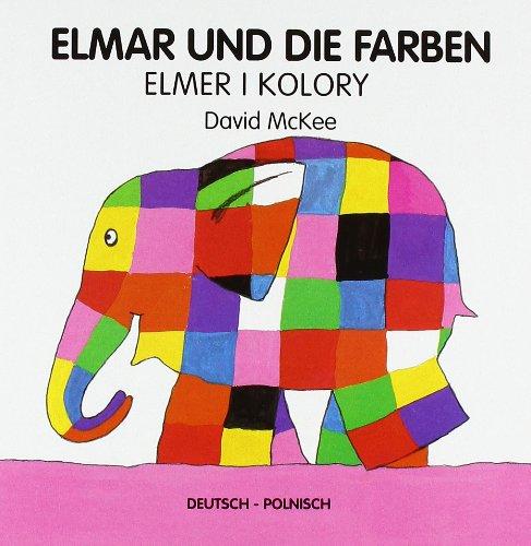 Elmar und die Farben, deutsch-polnisch