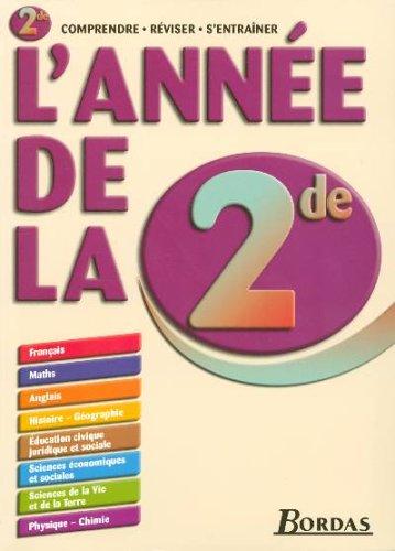 L'année de la 2de : comprendre, réviser, s'entraîner