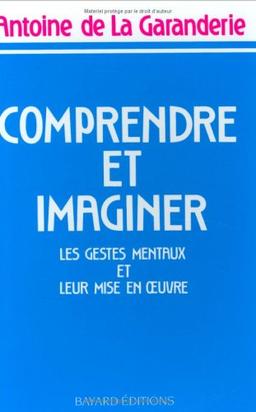 Comprendre et imaginer : les gestes mentaux et leur mise en oeuvre