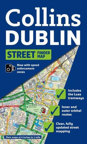 Collins Dublin Street Finder Map (Collins Travel Guides)