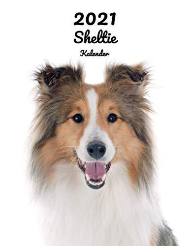 2021 Sheltie Kalender: 123 Seiten, DIN A4 | 14 Monate Kalender | Terminplaner | Tagebuch | Terminkalender | Organizer für Hundeliebhaber