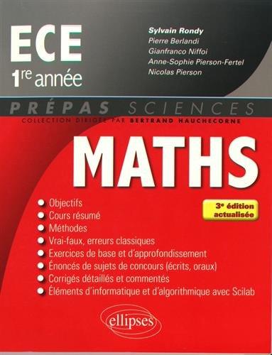 Maths ECE 1re année