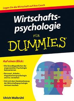 Wirtschaftspsychologie für Dummies (Fur Dummies)