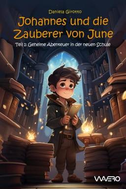 Johannes und die Zauberer von June: Geheime Abenteuer in der neuen Schule: Eine Fantasy Geschichte mit viel Magie - Kinderbuch ab 8 Jahren, Teil 1