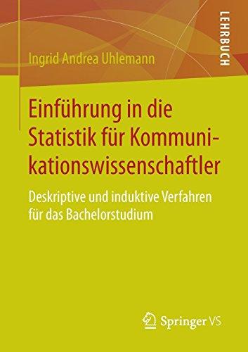 Einführung in die Statistik für Kommunikationswissenschaftler