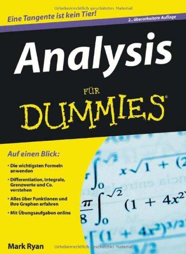 Analysis für Dummies (Fur Dummies)