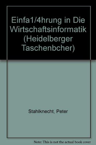 Einführung in die Wirtschaftsinformatik (Heidelberger Taschenbücher)