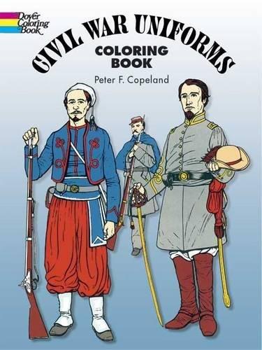 Civil War Uniforms. Coloring Book