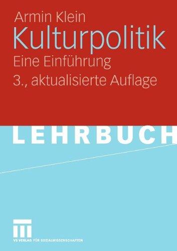 Kulturpolitik: Eine Einführung (German Edition)