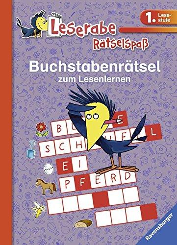 Buchstabenrätsel zum Lesenlernen (1. Lesestufe) (Leserabe - Rätselspaß)