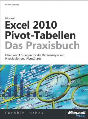 Microsoft Excel 2010 Pivot-Tabellen - das Praxisbuch. Ideen und Lösungen für die Dateanalyse mit PivotTables und PivotCharts