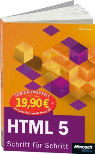 HTML 5 - Schritt für Schritt, Jubiläumsausgabe zum Sonderpreis