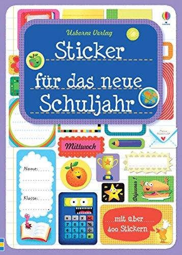 Sticker für das neue Schuljahr