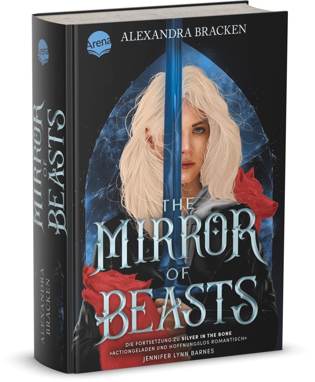 The Mirror of Beasts. Dt. Ausgabe (Die Hollower-Saga 2): Actionreiche Romantasy ab 14. Das Sequel zu „Silver in the Bone“