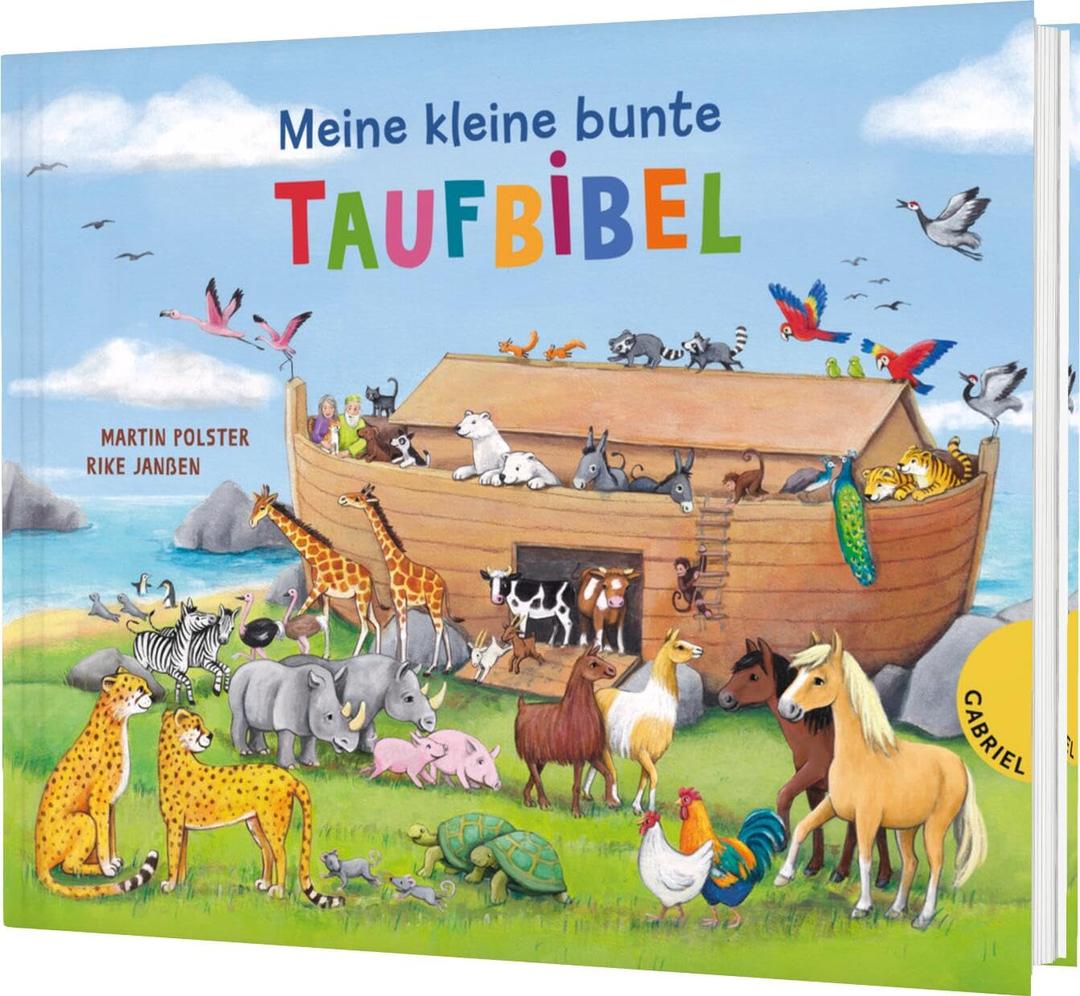 Meine kleine bunte Taufbibel: Taufgeschenk mit Widmungsseite