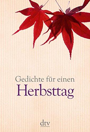 Gedichte für einen Herbsttag (dtv Klassik)