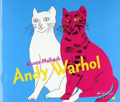 Kunst-Malbuch Andy Warhol