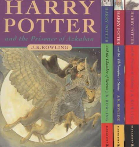 Harry Potter, Engl. ed., 3 Vols.