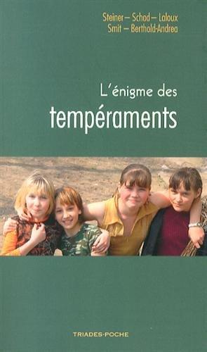 L'énigme des tempéraments