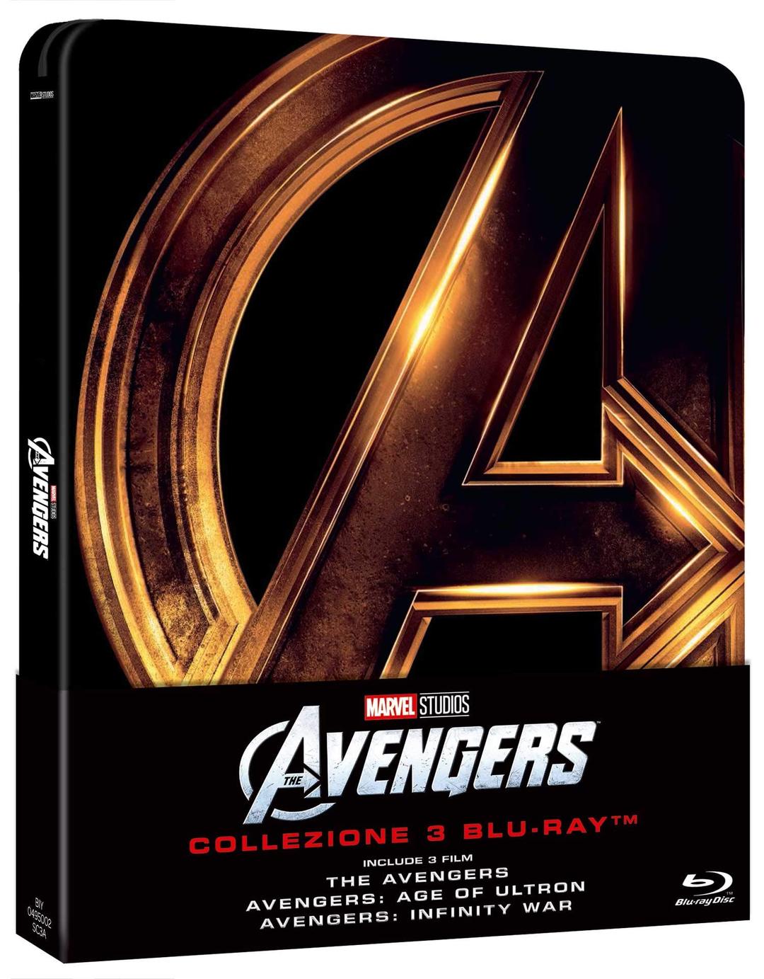 Avengers 1-2-3 Steelbook (Box 3 Br)