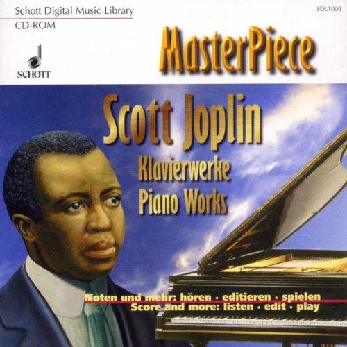 MasterPiece. Scott Joplin. CD- ROM für Windows 3.1/95. Klavierwerke. Noten und mehr: hören, editieren, spielen