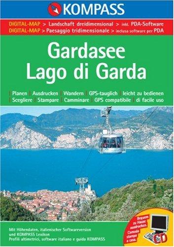 Gardasee / Lago di Garda. CD-ROM für Windows 95/98/2000/NT/XP. Routenplaner