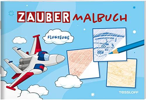 Zaubermalbuch. Flugzeuge: Mit magischen Zauberseiten