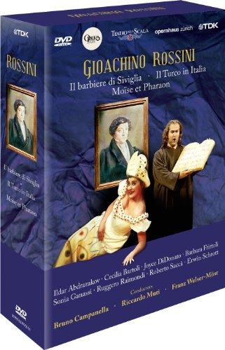 Gioachino Rossini - Box (Barbier v. Sevilla, Türke in Italien, Moise und Pharaon) [4 DVDs]