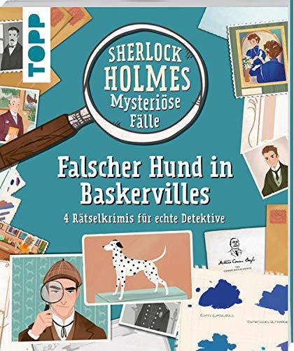 Sherlock Holmes - Mysteriöse Fälle: Der falsche Hund in Baskerville: 4 Rätselkrimis für echte Detektive