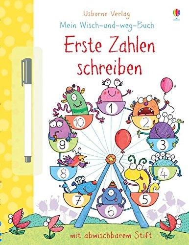 Mein Wisch-und-weg-Buch: Erste Zahlen schreiben: mit abwischbarem Stift