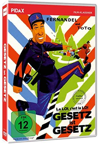 Gesetz ist Gesetz (La loi, c’est la loi) / Komödie mit Fernandel (bek. als Don Camillo) und Totò mit dem Filmprädikat WERTVOLL (Pidax Film-Klassiker)