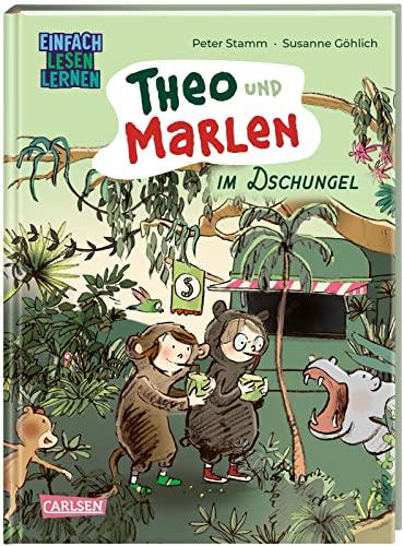 Theo und Marlen im Dschungel: Einfach lesen lernen | Witziges Kinderbuch für Leseanfänger*innen ab 6 über die Macht der Fantasie