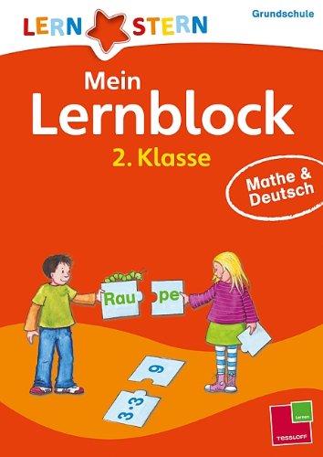 Lernstern: Mein Lernblock 2. Klasse. Mathe & Deutsch