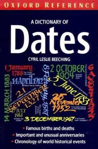 A Dictionary of Dates (Oxford Paperback Reference)